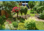 Garten hinter dem Haus - Mietwohnung 3 Zimmer,Küche,Bad in Köthen Nähe Krankenhaus