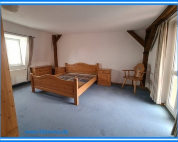 Teilmöblierte 2-Raumwohnung mit Küche in zentraler Lage von Köthen ! - Schlafzimmer (376565)