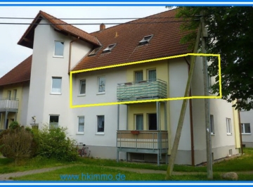 1-Raumwohnung mit Balkon in Arensdorf bei Köthen - 1-Zimmer Wohnung in Arensdorf bei Köthen (385368)